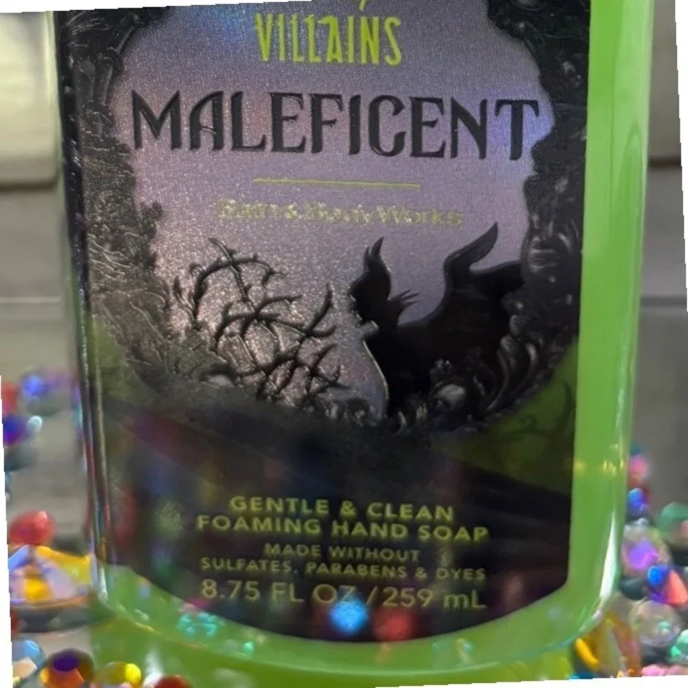 Bath Body Works Disney Villains Maleficent Foaming Hand Soap Gentle Clean 8.75oz
